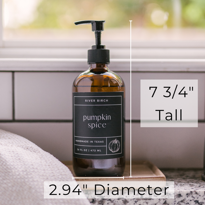 16 oz Amber Hand Soap - Sample