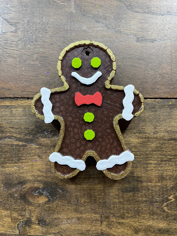 Gingerbread Man Freshie