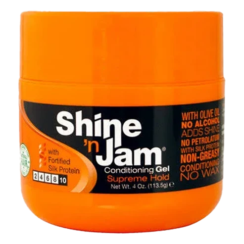AMPRO Shine 'n Jam Conditioning Gel Supreme Hold (4oz)
