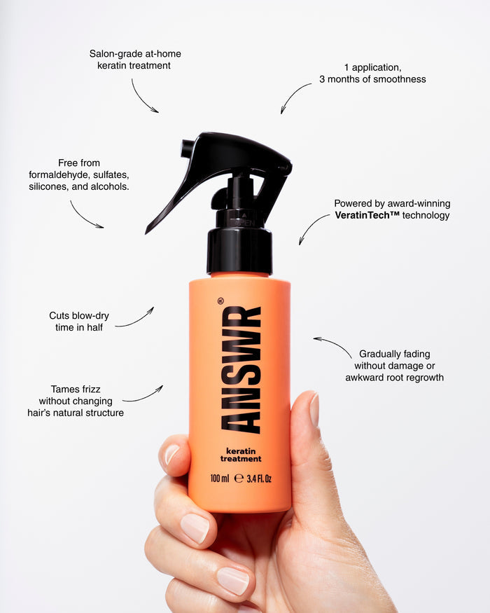 At-home keratin treatment kit + Shampoo & conditioner