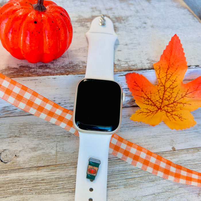 Band Charms 1pc. Pumpkin Spice Latte
