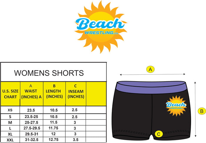 Beach Wrestling Womens Sports Bras and Shorts PASSION