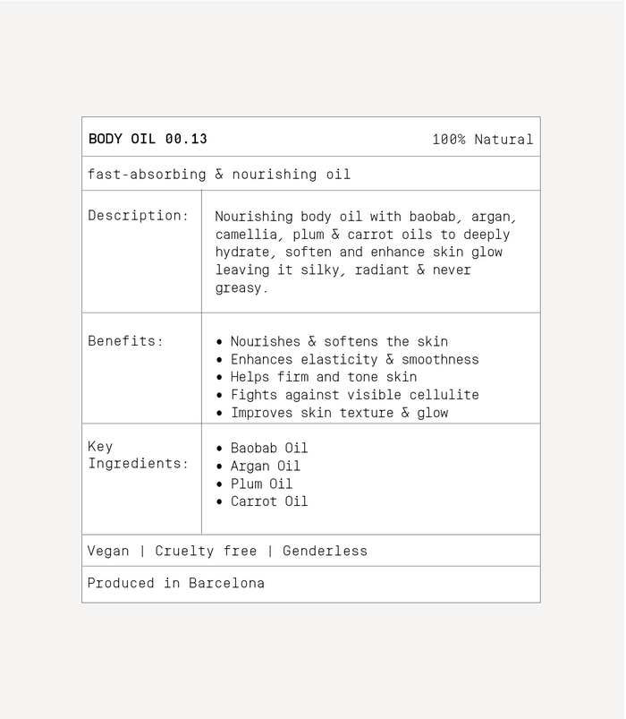 Body Oil 00.13
