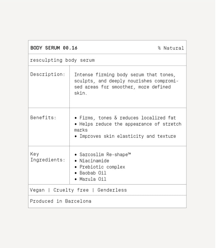 Body Serum 00.16