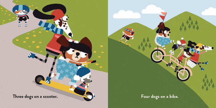 Book - Two Dogs On Trike Spread