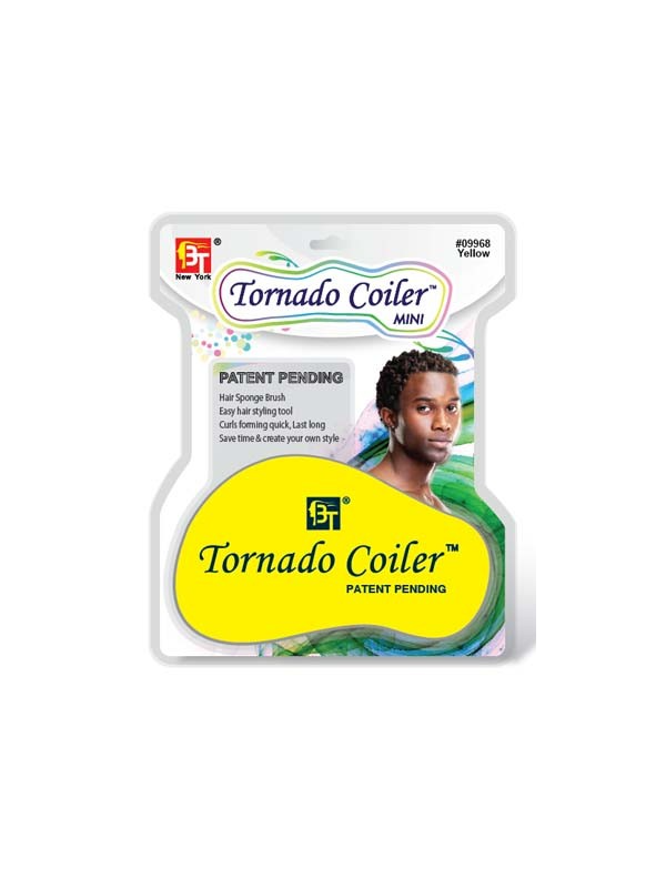 BT Tornado Coiler Mini Hair Brush Sponge - Palms Fashion Inc.
