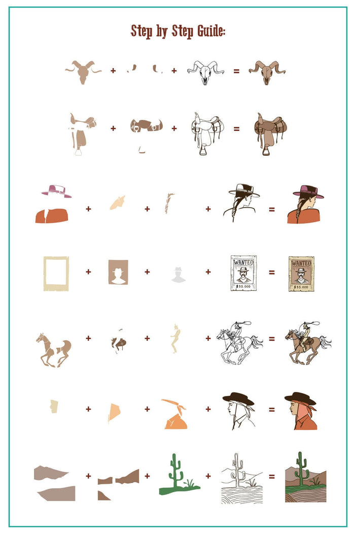 CjS-360 - Howdy Partner | Clear Jelly Stamping Plate
