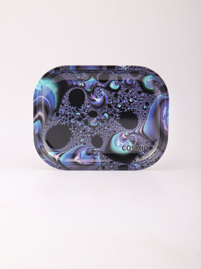 Cosmic Rolling Tray metal 18 x 14 cm | Black Hole-Image 2
