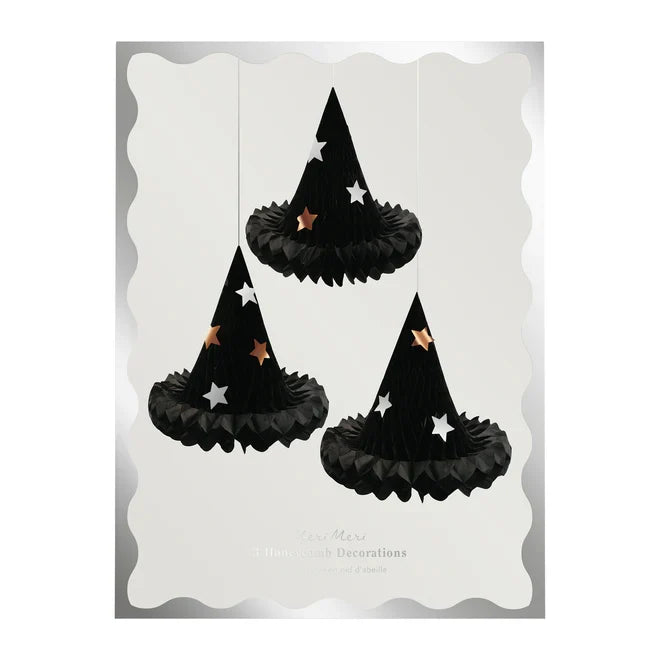Meri Meri - Decorations - Honeycomb Witch Hat - Packaging