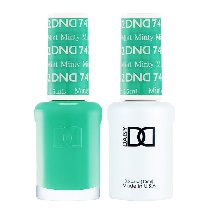 DND Gel Nail Polish Duo 742 - Minty Mint
