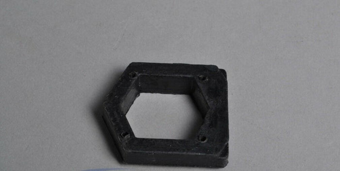 Eureka Vibragroom Brushroll End Cap Cover, Black Pliable Rubber, Part 26059A