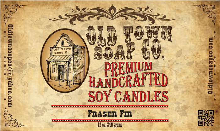 Fraser Fir Candle - Old Town Soap Co.