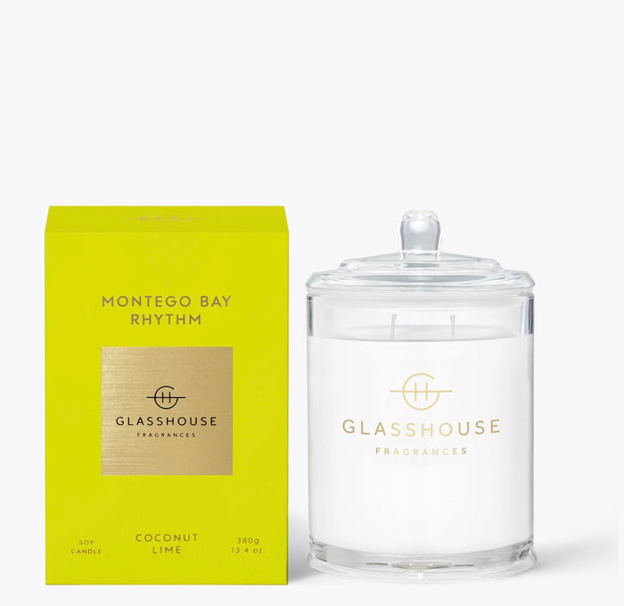 Glasshouse Montego Bay 380g Soy Wax Candle