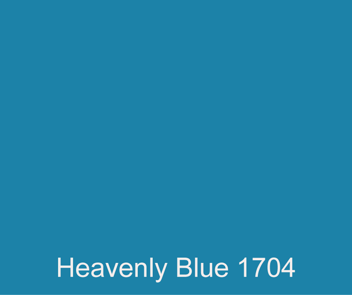 Heavenly Blue small rectangle color swatch of a bright light blue custom colored gel coat.
