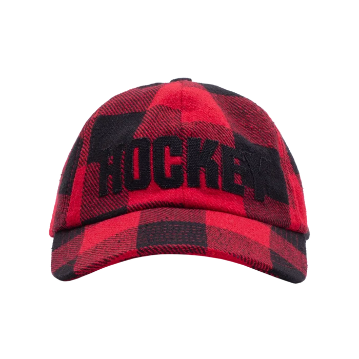Hockey - Plaid Hockey Cap - Red