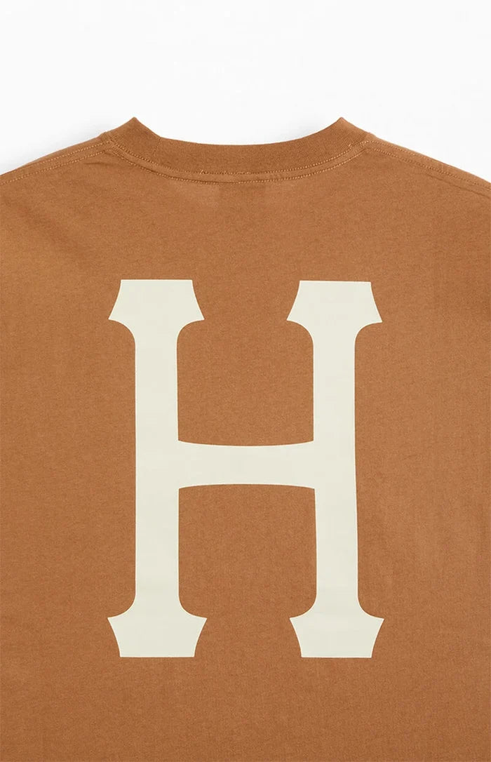 Huf - Classic H T-Shirt - Brown Sugar / Cream