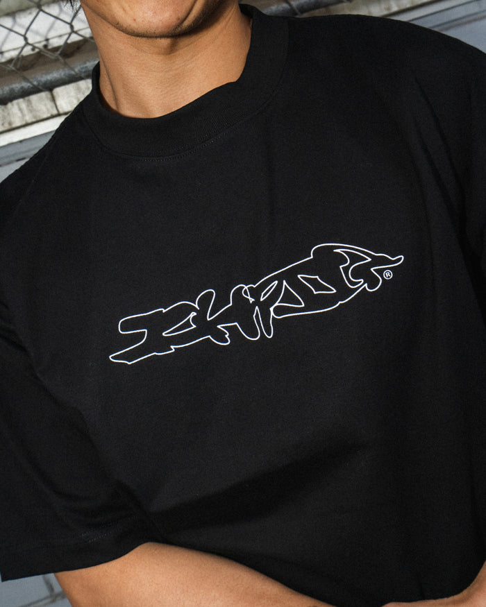 Ichpig - Distort T-Shirt - Black