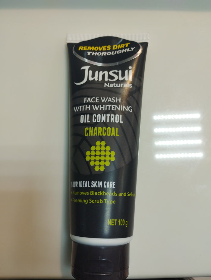 Junsui Charcoal Face Wash 100g