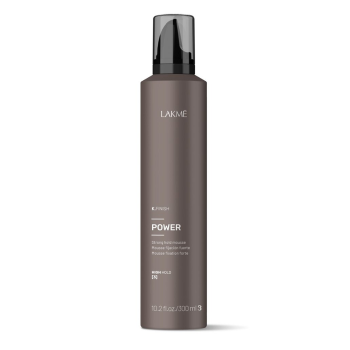 Lakme K Finish Power Strong Hold Mousse 10.2oz - Lakme | Available at Studio 360 Salon, Chatham, NJ