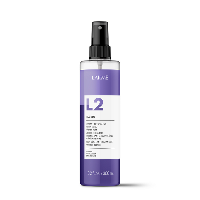 Lakme L2 Instant Detangling Conditioner - Blonde - Lakme | Available at Studio 360 Salon, Chatham, NJ