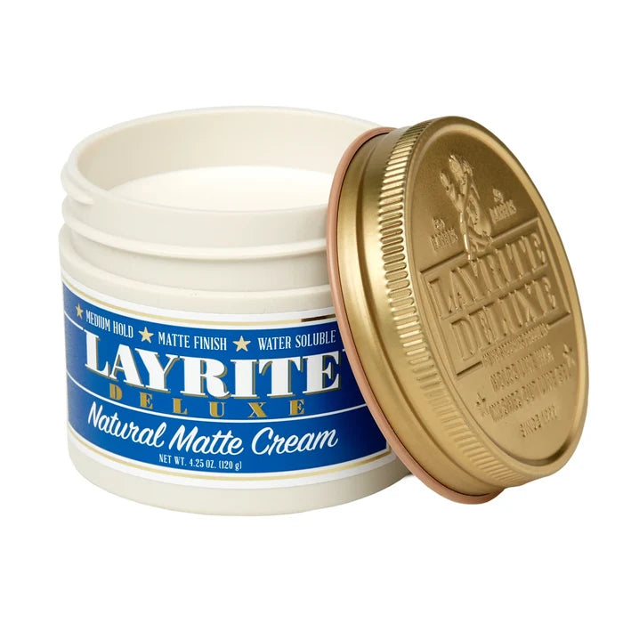 Layrite Natural Matte Cream 4.25oz - Palms Fashion Inc.