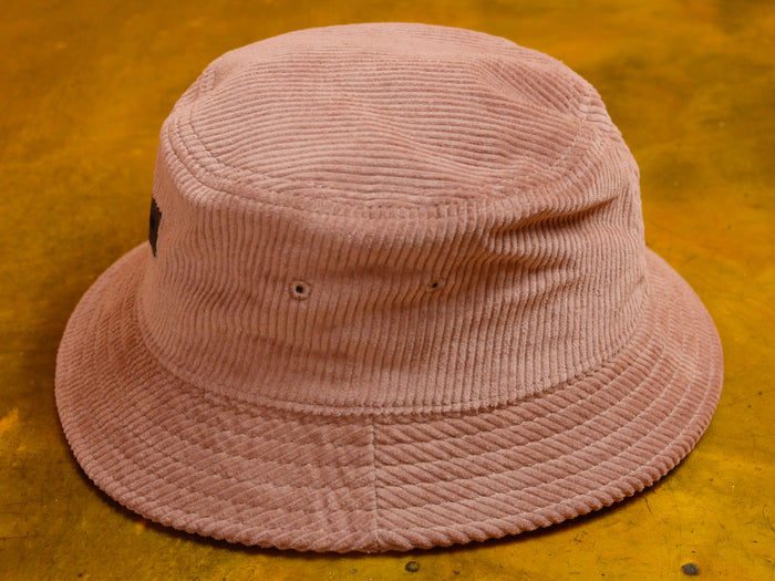 Little Lonsdale St. Cord Bucket Hat - Hazy Pink