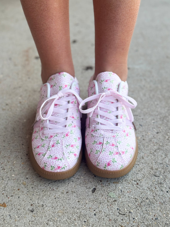 Little Miss Fancy Sneaker (organza laces sold separately)