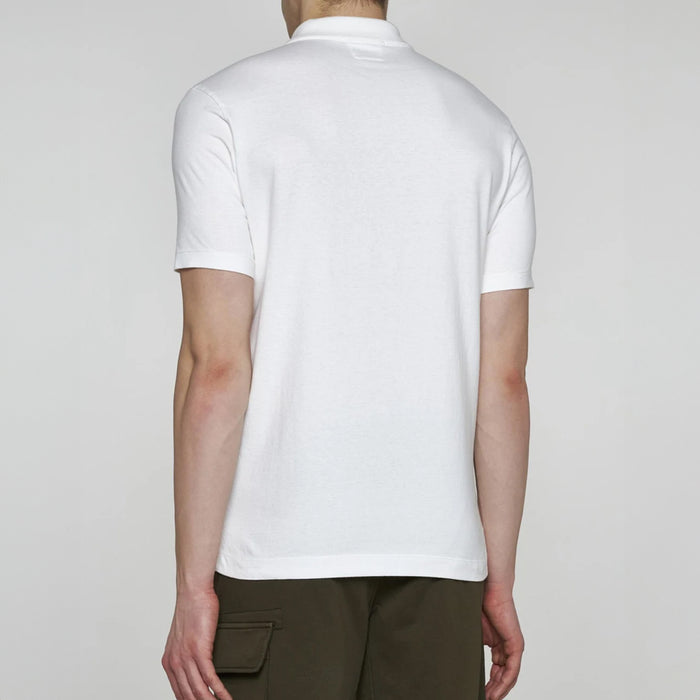 Men's 1020 Jersey Polo Shirt Gauze White