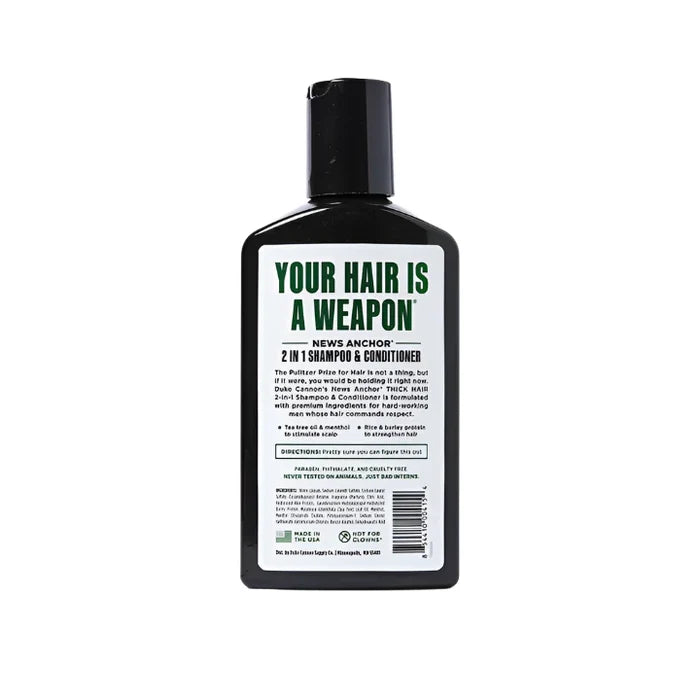 News Anchor 2 in 1 Hair Wash- Tea Tree Formula