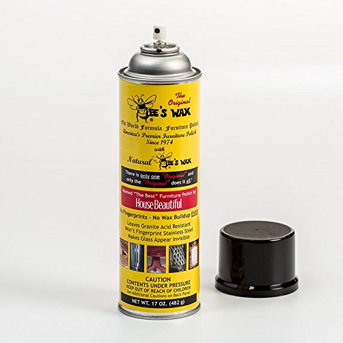 Bees Wax Polish Aerosol Spray 17 oz Part BW-17