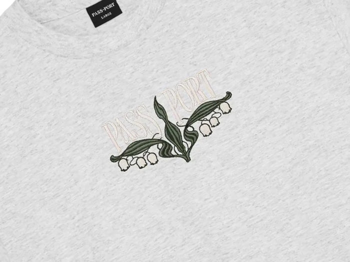 Pass-Port - Lily of The Valley T-Shirt - White