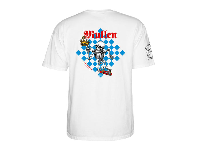 Powell Peralta - Rodney Mullen Chess Board T-Shirt - White
