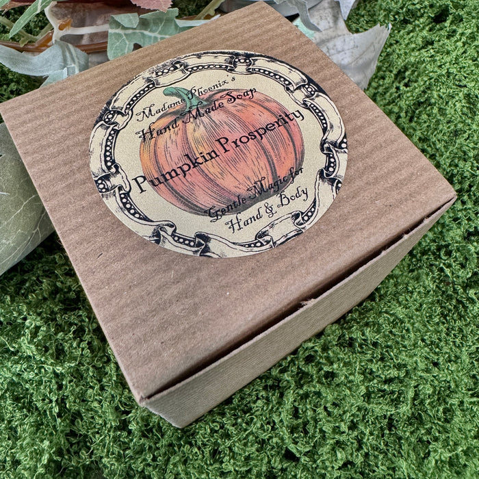 Pumpkin Prosperity Autumnal Harvest Abundance Spell Soap
