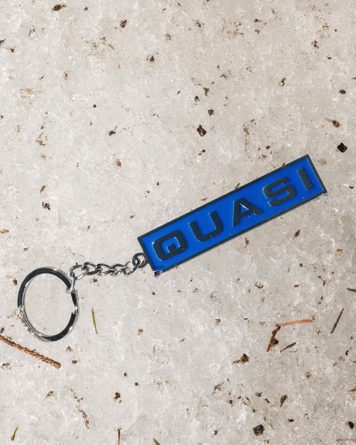 Quasi - Euro Keychain - Blue