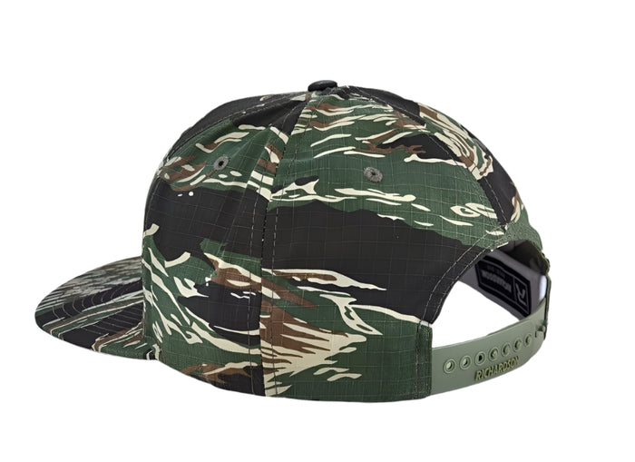 Richardson Flat Bill Ripstop Snapback - Stillwater Travel Logo
