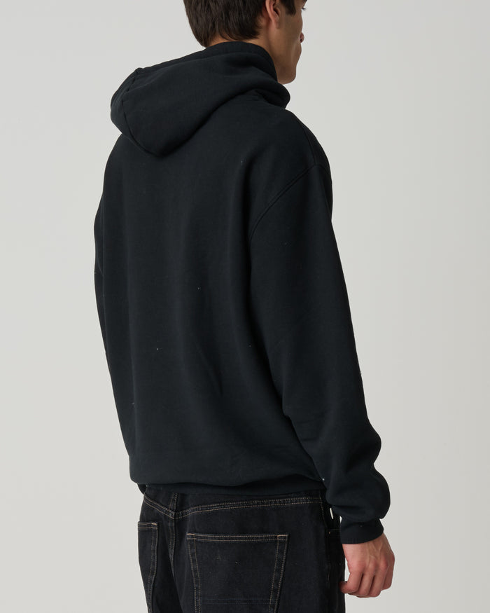 S-Double - Generating Pullover Hooded Fleece - Black