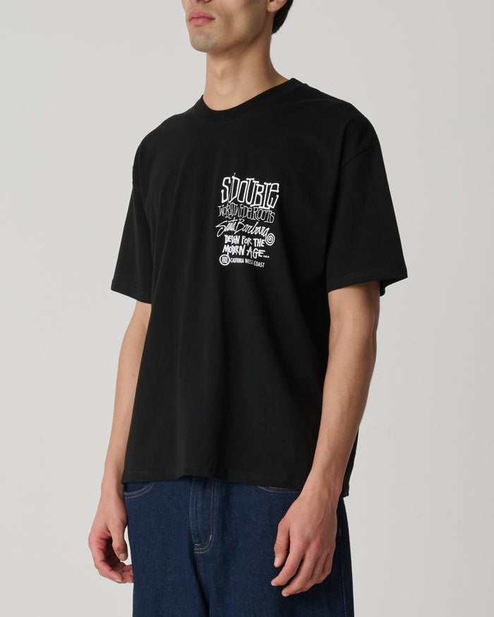 S-Double - West Coast T-Shirt - Black