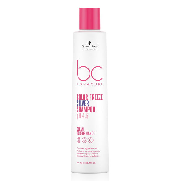 Schwarzkopf BC ph 4.5 Color Freeze Silver Shampoo, 250 ml