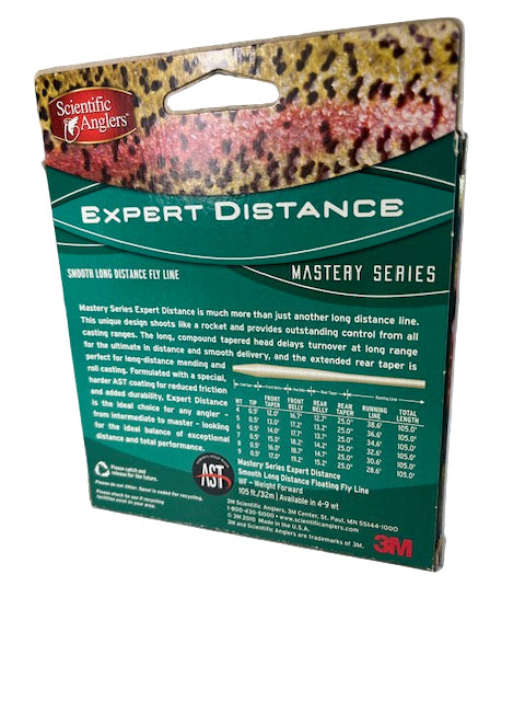 Scientific Anglers Mastery Expert Distance fly line - detail view