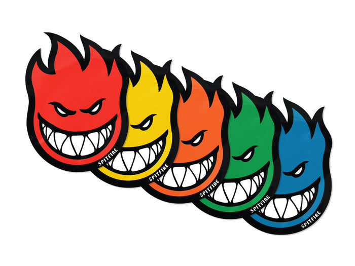 Spitfire - Bighead Large Sticker - Red