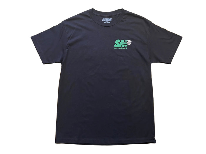 Sure - Clippy T-Shirt - Black / Forest