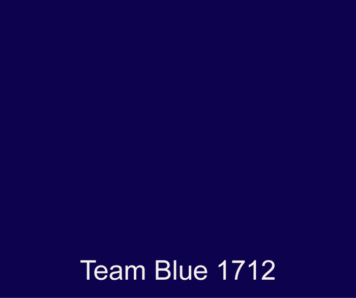 Bright, deep blue custom colored polyester gel coat.