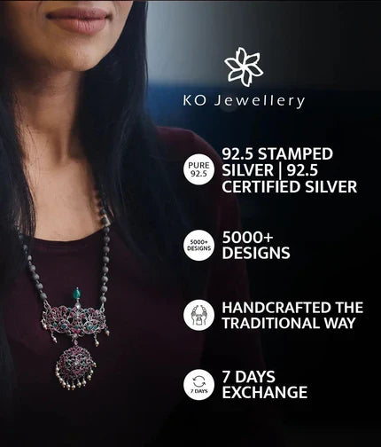 The Charu Silver Pendant