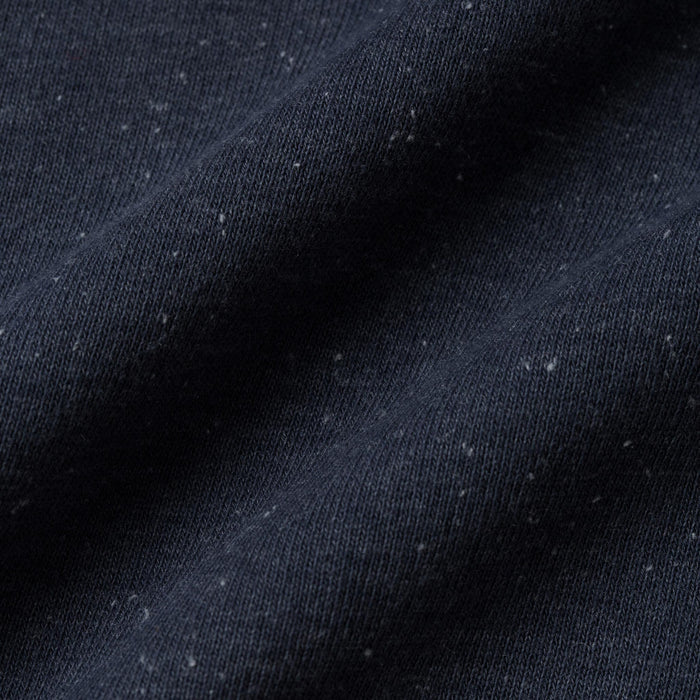 The Crewneck in Navy Donegal Terry