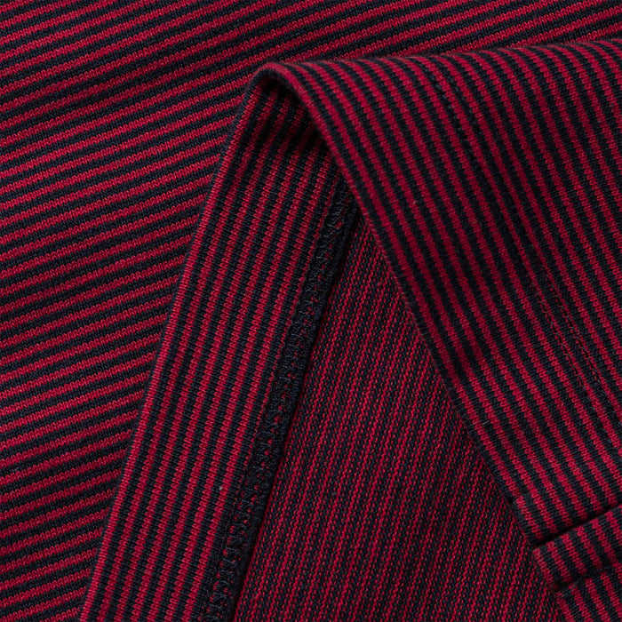 The Heavy Bag Polo in Red Stripe