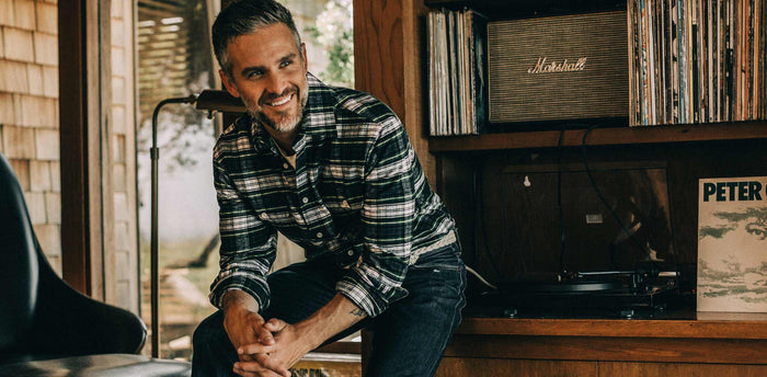The Yosemite Shirt in Blue Tartan