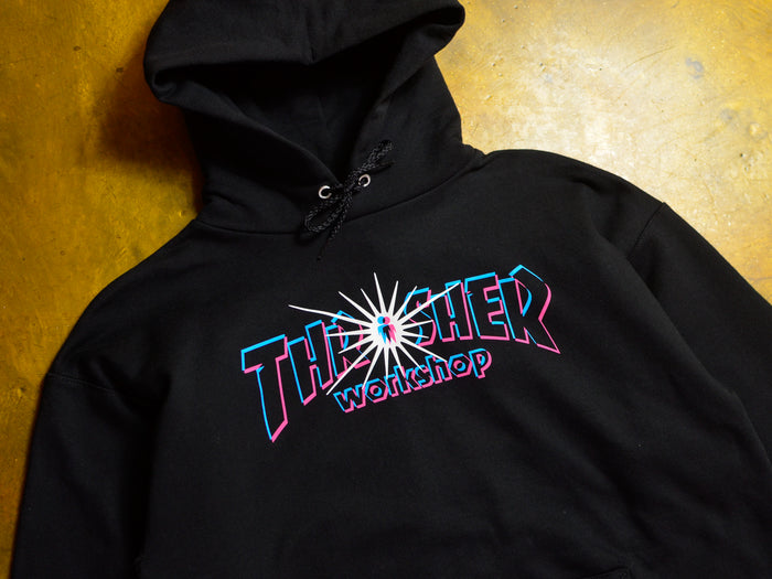 Thrasher x Alien Workshop Nova Hooded Fleece - Black