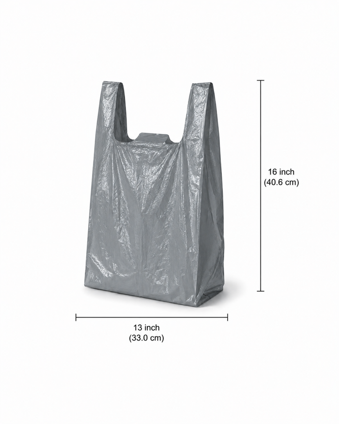 13" x 16" Colour Low Density Shopping Bags - S1