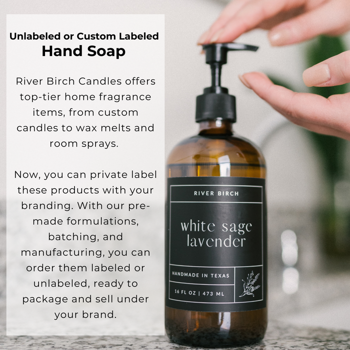 16 oz Amber Hand Soap - Sample