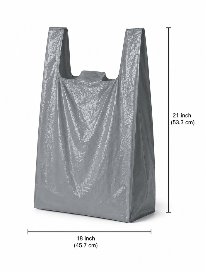 18" x 21" Colour Low Density Shopping Bags - S4